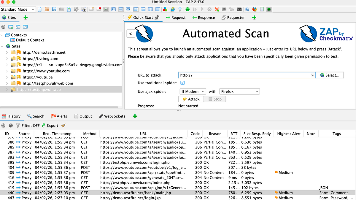 Web Pentest'te OWASP ZAP'in Yeri: Kurulum, Kullanım ve Avantajları